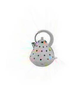 ColourMatch St Steel Traditional Kettle - Bright Spots